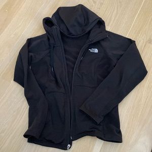 North face zip up hoodie